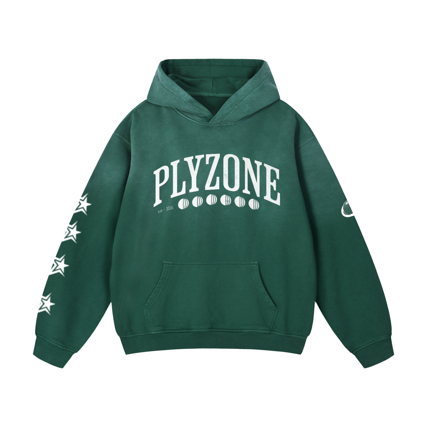 PLYZONE Alt Logo Velv Hoodie