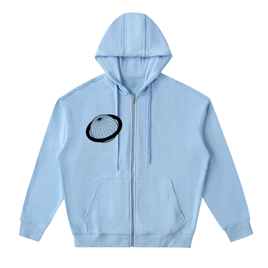 VanDrop™-Shoulder Zip Up Hoodie